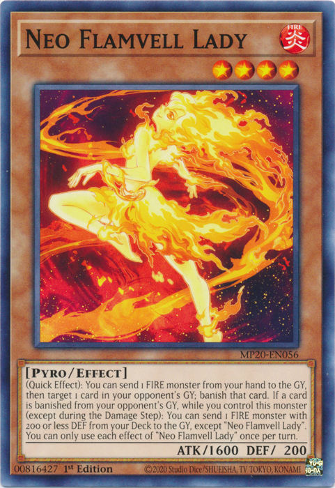 Dama Neo Flamvell [MP20-EN056] Común 