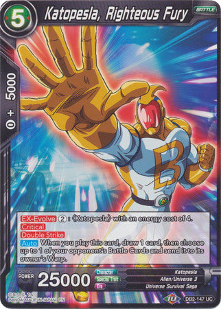 Katopesla, Furia Justa (DB2-147) [Multiverso Divino] 