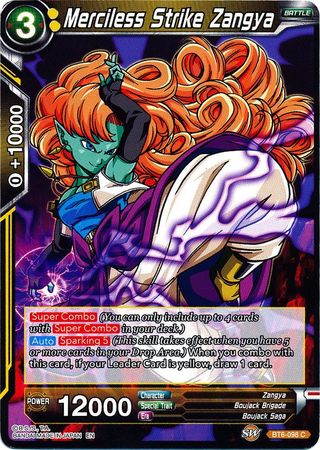 Zangya, ataque despiadado (BT6-098) [Reyes destructores] 