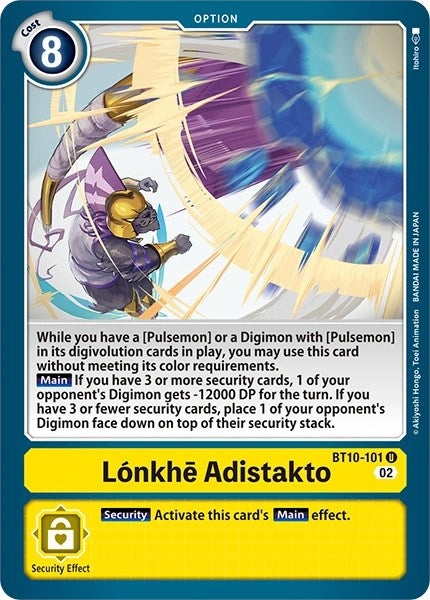 Loenkhe Adistakto [BT10-101] [Tarjetas de paquete de revisión] 