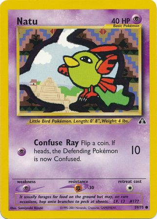 Natu (59/75) [Descubrimiento Neo Ilimitado] 