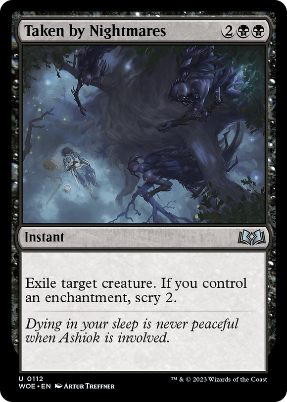 Tomado por las pesadillas [Wilds of Eldraine] 
