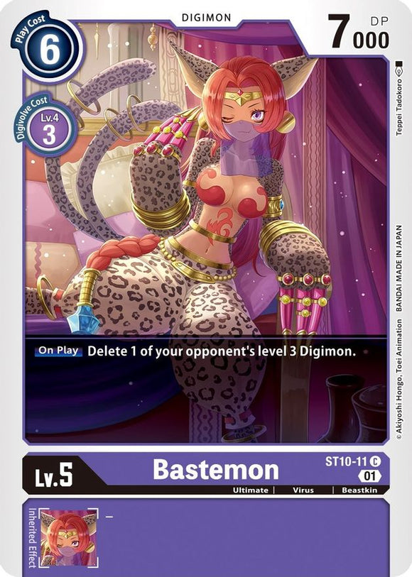 Bastemon [ST10-11] [Mazo inicial: Táctico del mundo paralelo] 