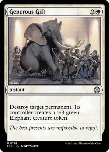 Regalo generoso [Las cavernas perdidas de Ixalan Comandante] 