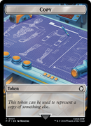 Copy // Treasure (019) Double-Sided Token [Fallout Tokens]-1
