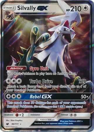 Silvally GX (90/111) (Tarjeta Jumbo) [Sol y Luna: Invasión Carmesí] 