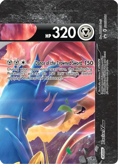 Zacian V-Union (SWSH164) [Promociones de Sword &amp; Shield: Black Star] 