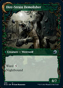 Burly Breaker // Dire-Strain Demolisher (Showcase Equinox) [Innistrad: Midnight Hunt]-2