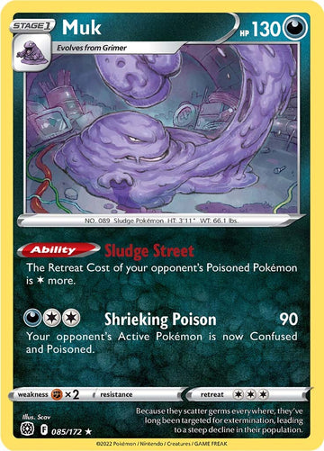 Muk (085/172) [Espada y escudo: estrellas brillantes] 