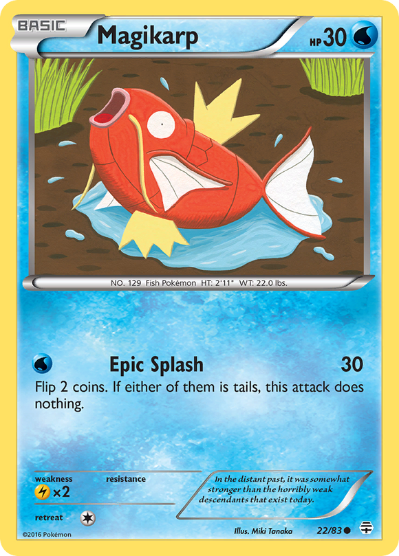 Magikarp (22/83) [XY: Generaciones] 