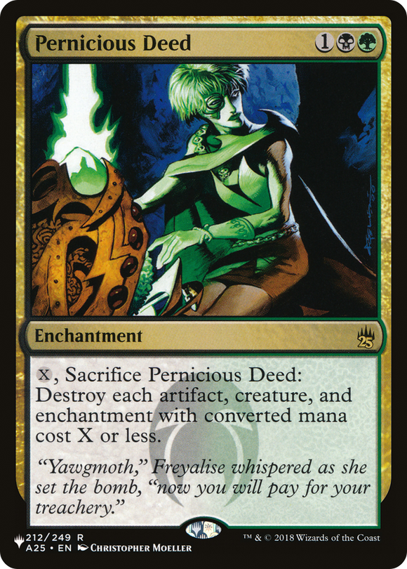 Pernicious Deed [The List]