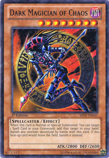 Mago oscuro del caos [BP01-EN007] Starfoil Raro 