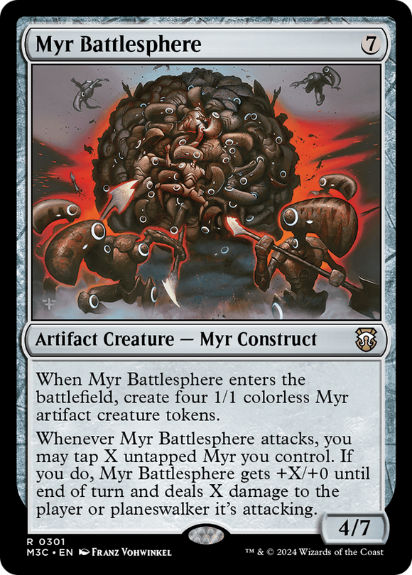 Esfera de batalla Myr [Comandante de Modern Horizons 3] 
