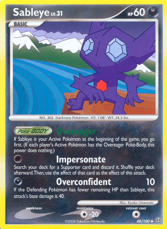 Sableye (48/100) [Diamante y Perla: Frente Tormentoso] 