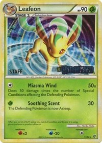 Leafeon (17/90) (Promoción de prelanzamiento) [Personal] [Nintendo: promociones de Black Star] 