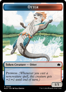 Otter // Copy Double-Sided Token [Bloomburrow Tokens]-1