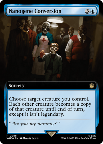 Conversión de nanogenes (arte extendido) (Surge Foil) [Doctor Who] 