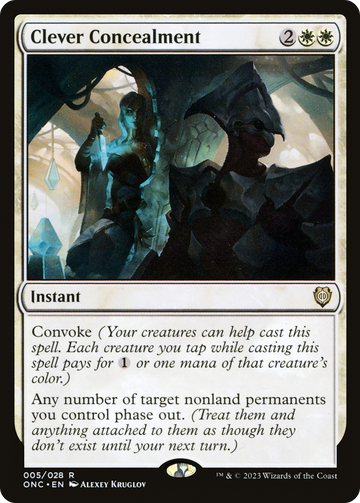 Ocultación inteligente [Phyrexia: Todos serán un solo comandante] 