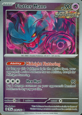Flutter Mane (078/162) [Scarlet &amp; Violet: Fuerzas temporales] 