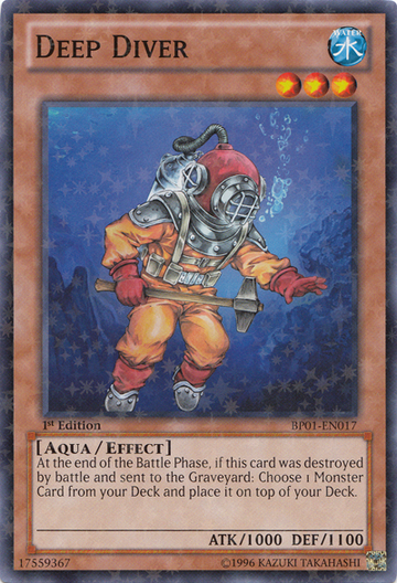 Buceador profundo [BP01-EN017] Starfoil Raro 