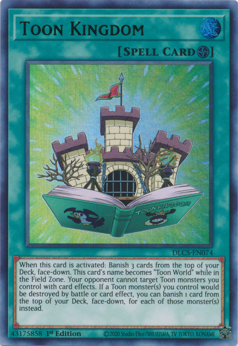 Reino Toon (Verde) [DLCS-EN074] Ultra Raro 