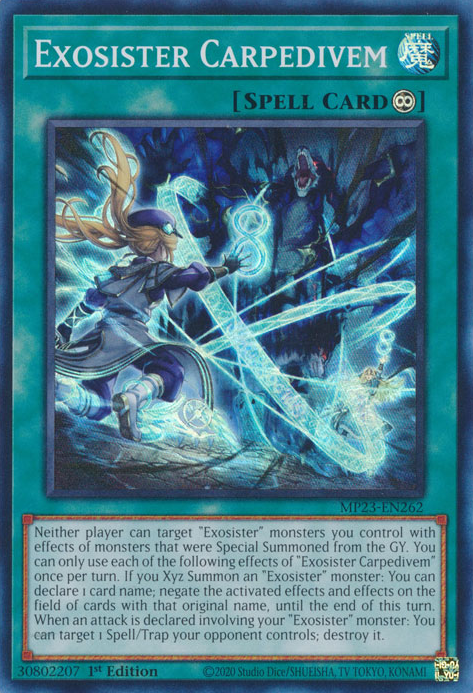 Exosister Carpedivem [MP23-EN262] Súper Raro 