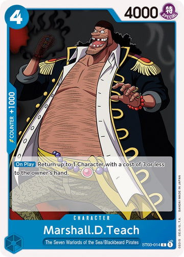 Marshall.D.Teach [Mazo de inicio: Los siete señores de la guerra del mar] 