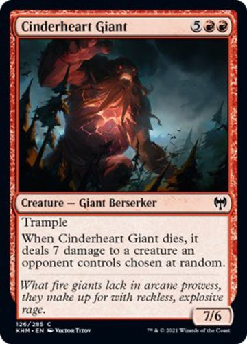 Gigante de corazón de ceniza [Kaldheim] 