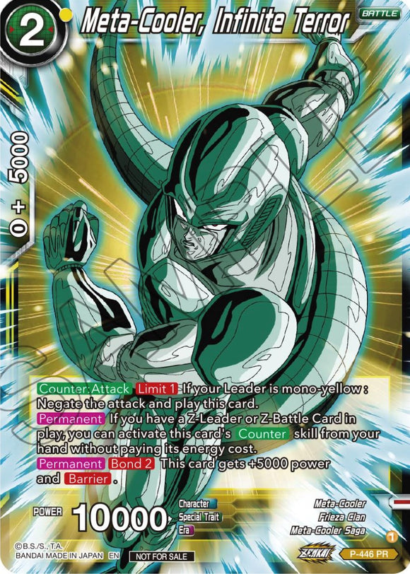 Meta-Cooler, Terror infinito (P-446) [Tarjetas de promoción de torneos] 