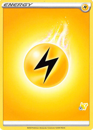 Energía del rayo (sello de Pikachu n.° 17) [Battle Academy 2022] 