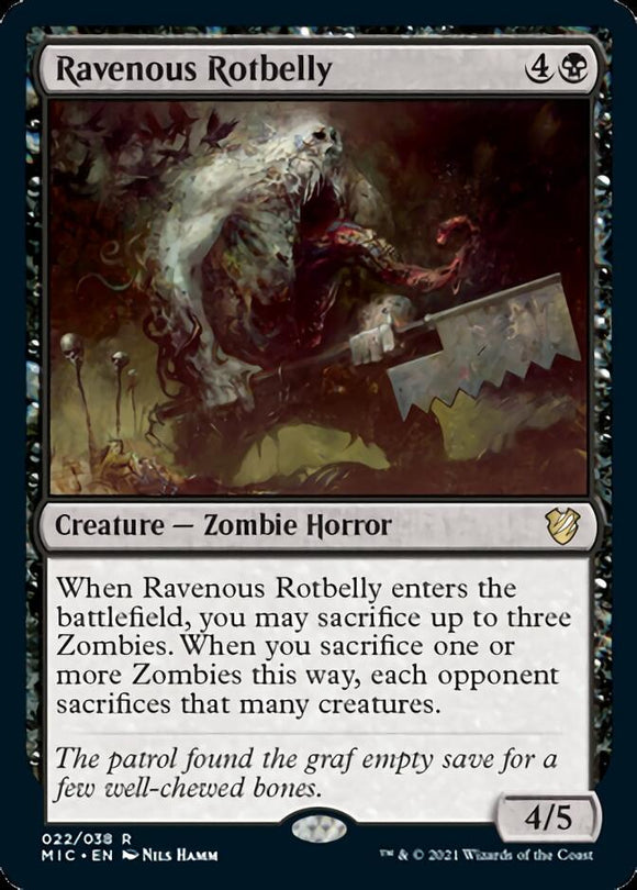 Panza podrida voraz [Comandante de Innistrad: Midnight Hunt] 