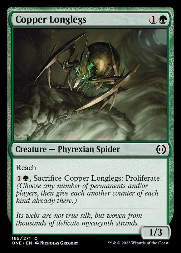Piernas largas de cobre [Phyrexia: Todos serán uno] 