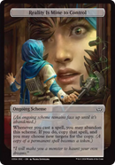 Reality Is Mine to Control (Full Art) [Duskmourn: Archenemy]-1