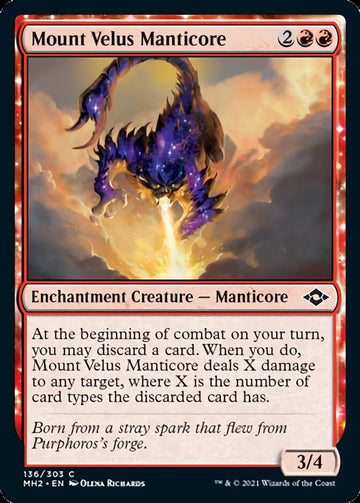 Mount Velus Manticore [Modern Horizons 2] - 0