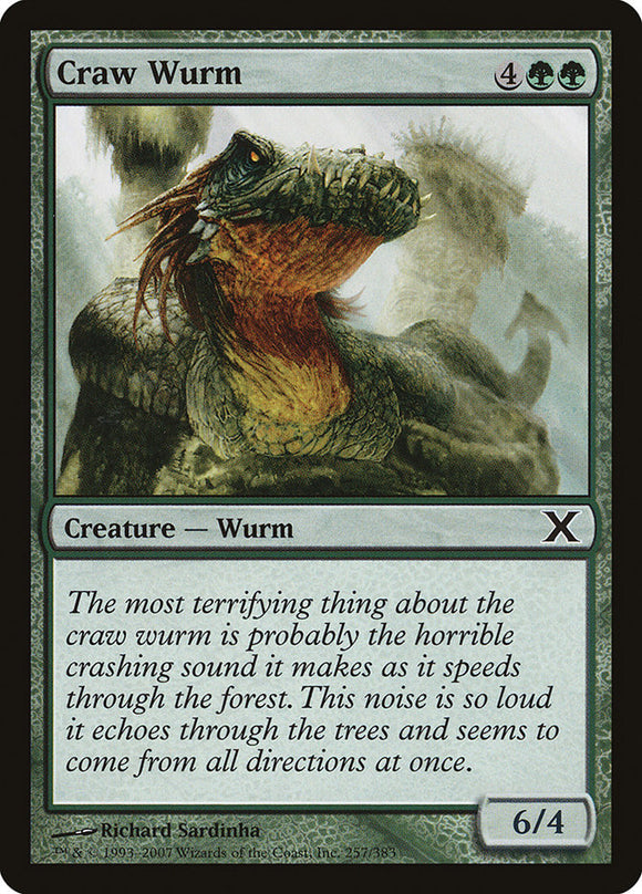 Craw Wurm [Décima edición] 