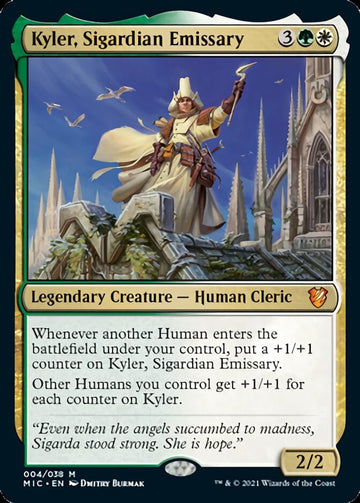 Kyler, emisario sigardiano [Comandante de Innistrad: Midnight Hunt] 