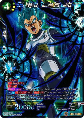 SSB Vegeta, poniendo a prueba sus límites (BT5-083) [Renacimiento milagroso] 