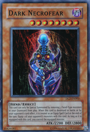 Necrofear oscuro [DL2-002] Súper raro 