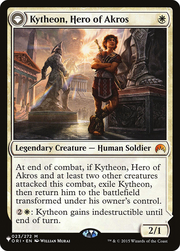Kytheon, héroe de Akros // Gideon, forjado en la batalla [Guarida secreta: de adorable a brutal] 