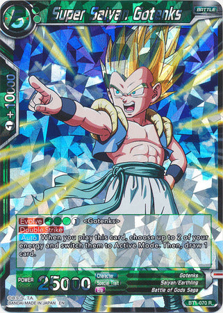 Super Saiyan Gotenks (Shatterfoil) (BT1-070) [Pelea de dragones] 