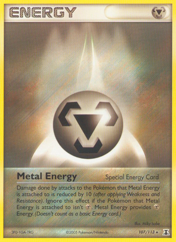 Energía metálica (107/113) [EX: Especie Delta] 