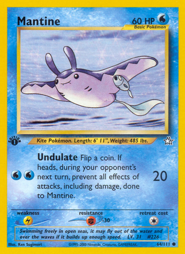 Mantine (64/111) [Neo Genesis 1.ª edición] 
