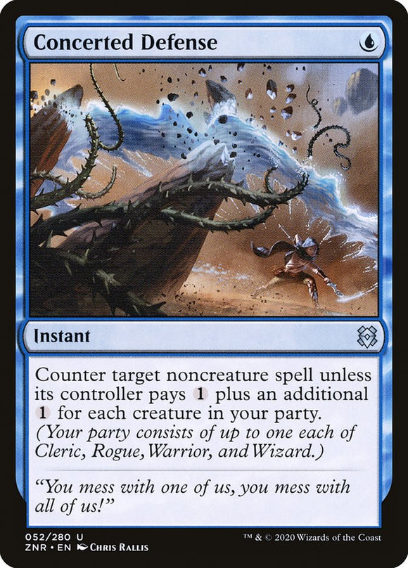 Defensa concertada [Zendikar Rising] 