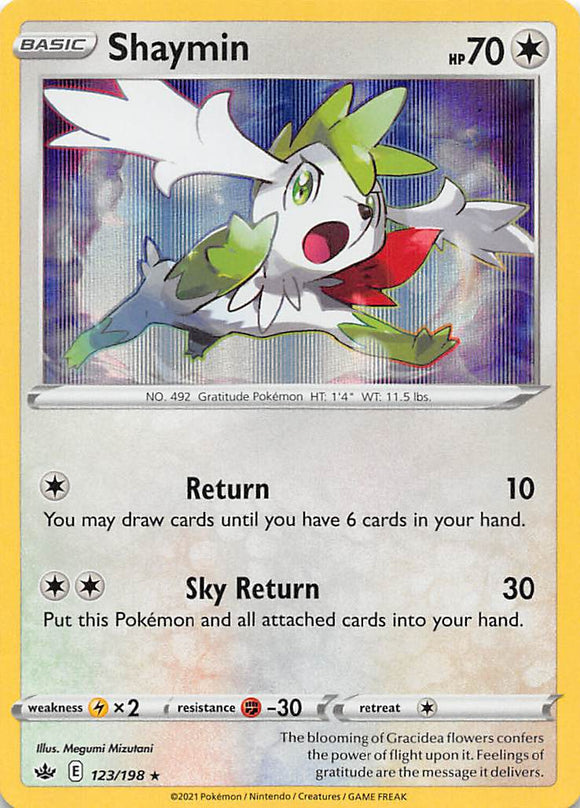 Shaymin (123/198) [Espada y escudo: reinado escalofriante] 