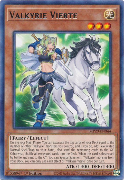 Valquiria Vierte [MP20-EN044] Raro 