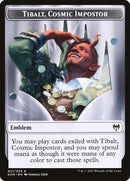 Treasure // Tibalt, Cosmic Impostor Emblem Double-Sided Token [Kaldheim Tokens]-2