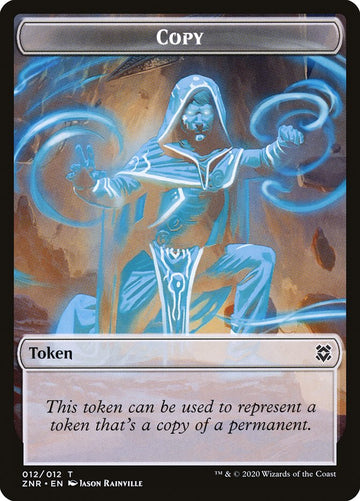Cat Beast // Copy Double-Sided Token [Zendikar Rising Tokens] - 0