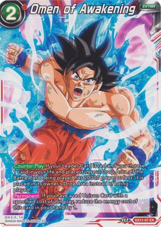 Presagio del despertar (EX11-07) [Universo 7 Unison] 