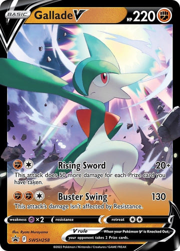 Gallade V (SWSH258) [Promociones de Sword &amp; Shield: Black Star] 
