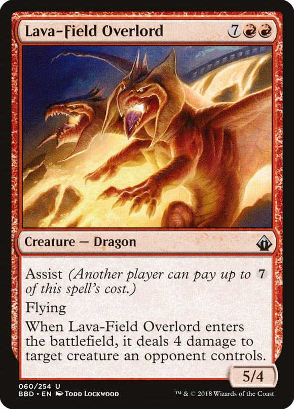 Señor supremo del campo de lava [Battlebond] 